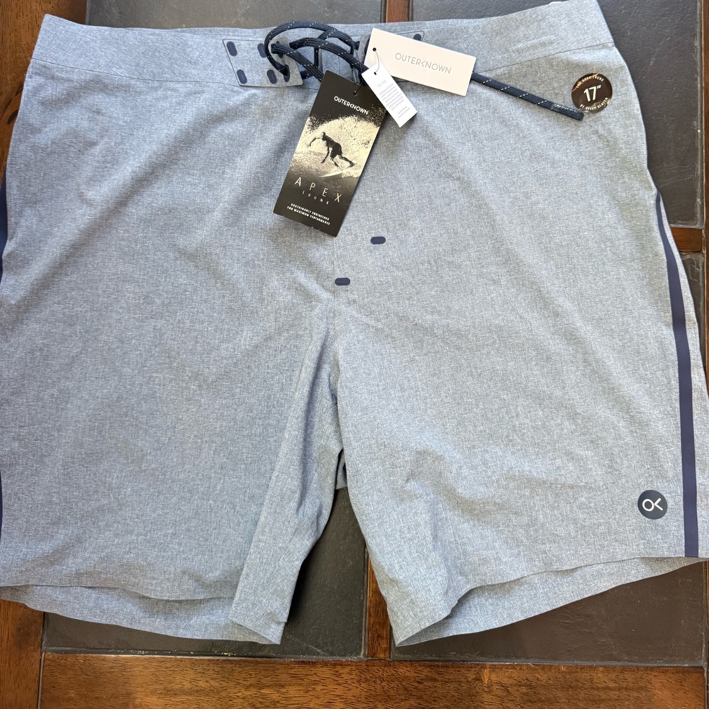 Outerknown Light Gray Men's Hybrid Shorts